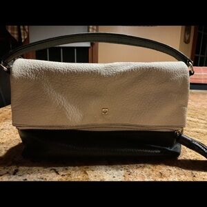 Kate Spade Black and Cream Crossbody Bag